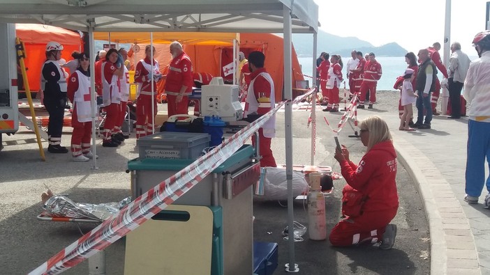 Campo esercitativo/formativo di Protezione Civile della Croce Rossa: c'era anche la provincia di Imperia