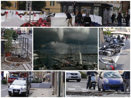 Sanremo: la furia del vento delle trombe marine devasta il centro cittadino, tutti i danni (Foto e Video) Sanremo: la furia del vento delle trombe marine devasta il centro cittadino, tutti i danni (Foto e Video)