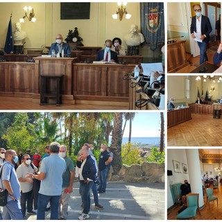 Imperia: caso Rt, via libera del consiglio provinciale alla gestione ‘in house’ ma resta il nodo dei debiti e degli stipendi (Foto e Video)