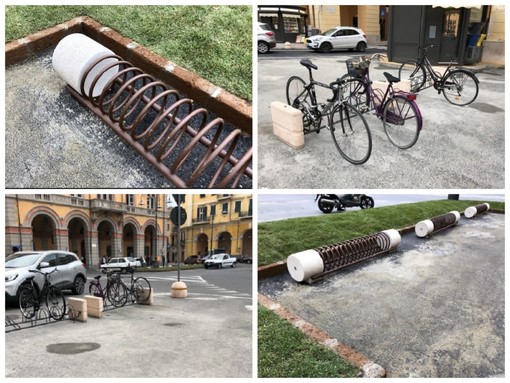 Imperia, il Comune incentiva la mobilità sostenibile: in arrivo 12 nuovi portabici a piazza Dante. Investiti oltre 7 mila euro in arredi urbani Imperia, il Comune incentiva la mobilità sostenibile: in arrivo 12 nuovi portabici a piazza Dante. Investiti oltre 7 mila euro in arredi urbani