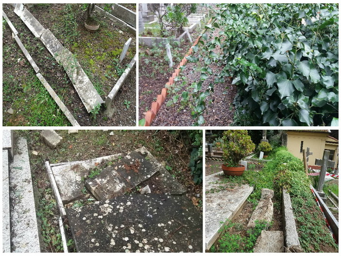 Bordighera: sradicate e invase dalle piante le tombe ‘dimenticate’ del cimitero inglese