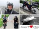 Da Imperia alla Lapponia in bici, Natalie Allegra pedala veloce per sostenere 'Il cuore di Martina': nonostante il meteo instabile è arrivata in Svizzera