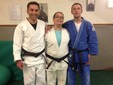 Luca La Rosa, Federica Garzia-Responsabile del Centro, Marco Corradi nel Centro Provinciale per la Formazione e lo Sviluppo dei Kata presso il Judo Club Corsaro di Imperia Luca La Rosa, Federica Garzia-Responsabile del Centro, Marco Corradi nel Centro Provinciale per la Formazione e lo Sviluppo dei Kata presso il Judo Club Corsaro di Imperia