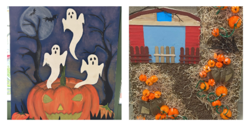 Vetrine in festa a Vallecrosia, in mostra le creazioni dei bimbi delle scuole (Foto)