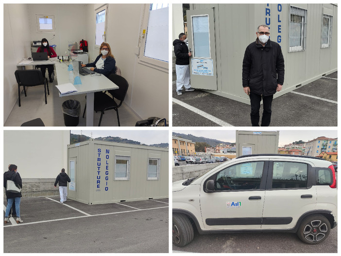 Imperia, attivo da stamani l'infopoint per accogliere i profughi ucraini. Amoretti (Asl 1): "Nella nostra equipe sanitari e mediatori culturali" (Foto e Video) Imperia, attivo da stamani l'infopoint per accogliere i profughi ucraini. Amoretti (Asl 1): "Nella nostra equipe sanitari e mediatori culturali" (Foto e Video)