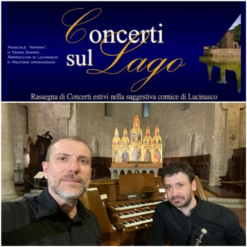 Lucinasco, domenica concerto del duo Gibellini-Pellini nella chiesa parrocchiale dei Santi Stefano e Antonino Lucinasco, domenica concerto del duo Gibellini-Pellini nella chiesa parrocchiale dei Santi Stefano e Antonino