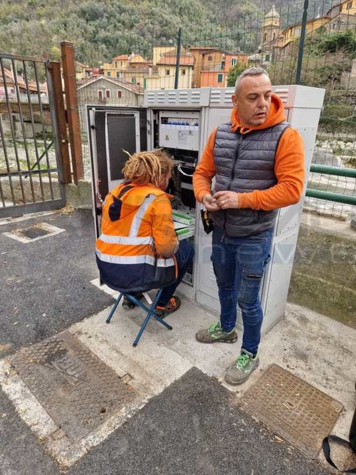 Fibra ottica a Badalucco: è il primo paese della valle Argentina con la rete collaudata, la parola passa agli enti fornitori Fibra ottica a Badalucco: è il primo paese della valle Argentina con la rete collaudata, la parola passa agli enti fornitori