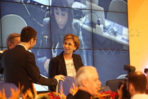 Il vicesindaco Claudia Lolli oggi in conferenza (foto Duilio Rizzo) Il vicesindaco Claudia Lolli oggi in conferenza (foto Duilio Rizzo)