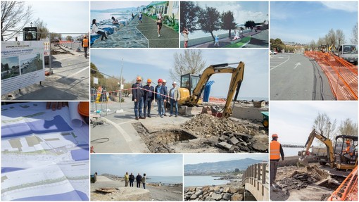 Via ai lavori per il nuovo waterfront di Riva Ligure: la passeggiata sarà dedicata alla Principessa Grace di Monaco - Video Servizio Via ai lavori per il nuovo waterfront di Riva Ligure: la passeggiata sarà dedicata alla Principessa Grace di Monaco - Video Servizio