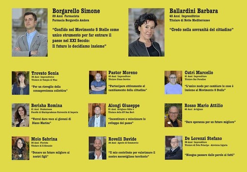 Elezioni comunali Diano Marina. Il M5S lancia una proposta: "Diano Marina città degli sposi"