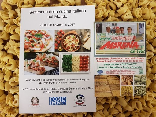I cappelletti di Ramon Bruno, presidente agroalimentare CNA, protagonisti questa sera a Nizza all'apertura della settimana della cucina italiana nel mondo