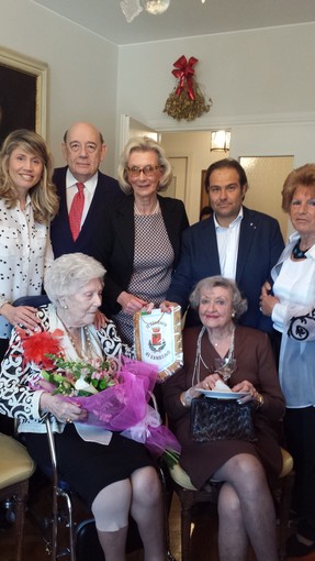 Sanremo festeggia una concittadina ultracentenaria, Calypso Johnson ha compiuto 102 anni