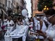 Imperia: circa 200 persone alla cena in bianco in via Cascione (foto)