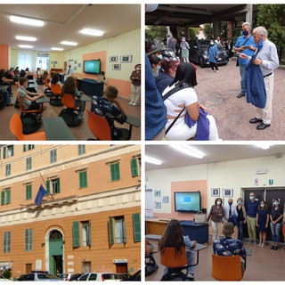 Imperia, gli auguri di Scajola a studenti e personale scolastico per l'inizio delle lezioni: "Che sia un anno in presenza e in sicurezza" (foto) Imperia, gli auguri di Scajola a studenti e personale scolastico per l'inizio delle lezioni: "Che sia un anno in presenza e in sicurezza" (foto)
