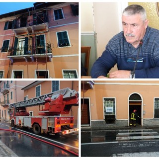 Diano Marina, incendio in via Ardoino, il sindaco Chiappori ordina la chiusura dell'Aurelia: "Per tutelare cittadini e automobilisti" Diano Marina, incendio in via Ardoino, il sindaco Chiappori ordina la chiusura dell'Aurelia: "Per tutelare cittadini e automobilisti"
