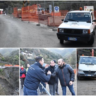 Rocchetta Nervina: sopralluogo dell'Assessore Giampedrone, il cronoprogramma conferma "Apertura all'Epifania" Rocchetta Nervina: sopralluogo dell'Assessore Giampedrone, il cronoprogramma conferma "Apertura all'Epifania"