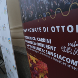 Domenica la prima delle quattro castagnate ottobrine di Roburent (VIDEO)