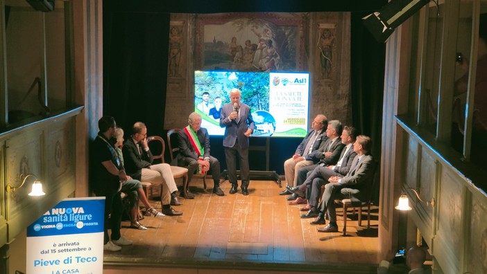 Pieve di Teco, il presidente della Provincia Claudio Scajola critica la situazione sanitaria e avanza proposte di riforma (video) Pieve di Teco, il presidente della Provincia Claudio Scajola critica la situazione sanitaria e avanza proposte di riforma (video)