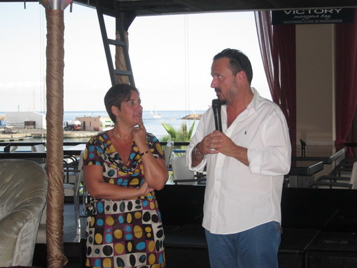 La presentazione al Victory