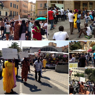 Le immagini della protesta