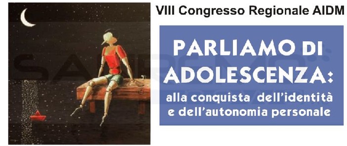 Sanremo: domani al Museo Borea d'Olmo l'8° Congresso Regionale Aidm “Parliamo di Adolescenza: alla conquista dell’Identità e dell’autonomia personale” Sanremo: domani al Museo Borea d'Olmo l'8° Congresso Regionale Aidm “Parliamo di Adolescenza: alla conquista dell’Identità e dell’autonomia personale”