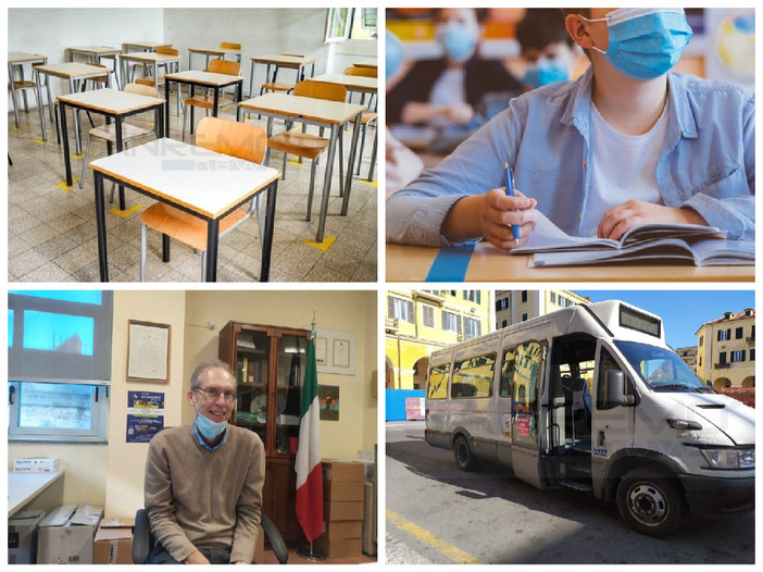 Mercoledì suona la campanella per 24 mila studenti della provincia di Imperia: ingressi scaglionati, distanziamento e mascherina Mercoledì suona la campanella per 24 mila studenti della provincia di Imperia: ingressi scaglionati, distanziamento e mascherina
