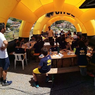 Caramagna e Colorno Calcio insieme per il campo estivo a San Lorenzo al Mare Caramagna e Colorno Calcio insieme per il campo estivo a San Lorenzo al Mare