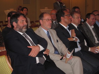 A sinistra l'assessore Vesco A sinistra l'assessore Vesco