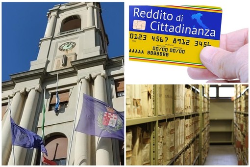 Imperia, due beneficiari del reddito di cittadinanza per supportare la ricognizione del patrimonio dell'Archivio di stato: la Giunta approva il progetto