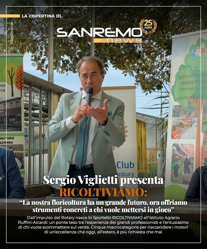 Sergio Viglietti presenta RICOLTIVIAMO: “La nostra floricoltura ha un grande futuro, ora offriamo strumenti concreti a chi vuole mettersi in gioco” Sergio Viglietti presenta RICOLTIVIAMO: “La nostra floricoltura ha un grande futuro, ora offriamo strumenti concreti a chi vuole mettersi in gioco”
