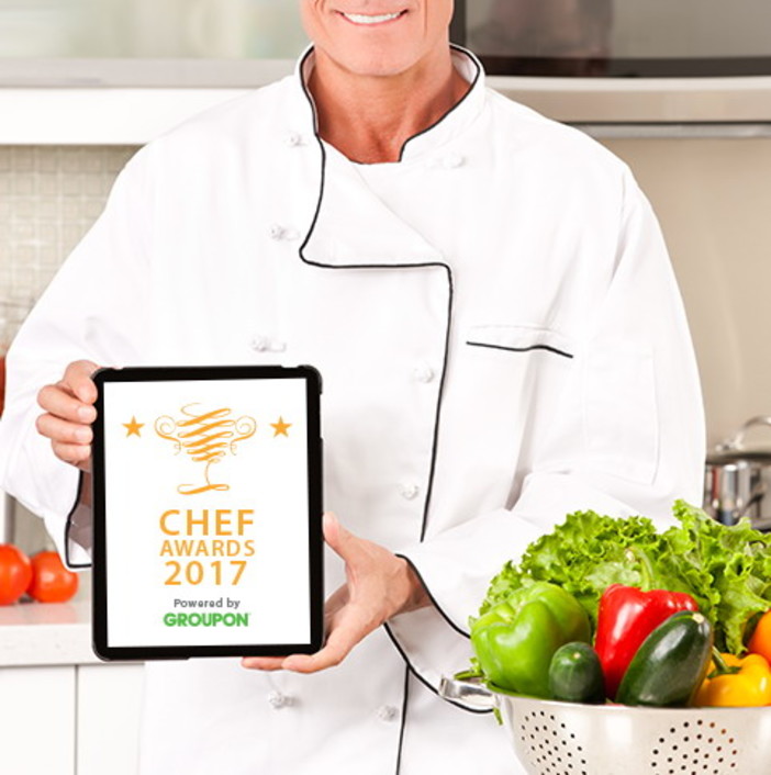 Il cuoco Massimo Fiorillo del ristorante di Imperia 'Lanterna Blu' a maggio allo 'Chef Awards' di Milano Il cuoco Massimo Fiorillo del ristorante di Imperia 'Lanterna Blu' a maggio allo 'Chef Awards' di Milano