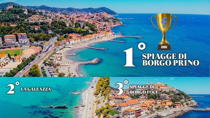 Il popolo di Facebook ha deciso: le spiagge più belle di Imperia sono a borgo Prino Il popolo di Facebook ha deciso: le spiagge più belle di Imperia sono a borgo Prino