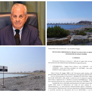 Imperia, parametri ok: Scajola revoca il divieto di balneazione al parco urbano