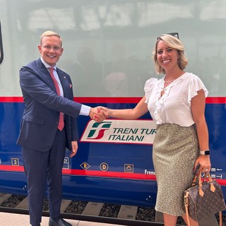 Ventimiglia al centro del progetto di Treni Turistici Italiani, Cantamessa: "Bisogna tornare a varcare la frontiera" (Foto e video)