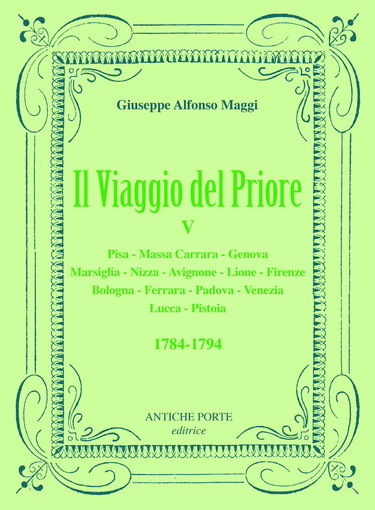 Al 'Bordighera Book Festival 2021', presentazione libro 'Viaggi storici. La Liguria del Settecento'