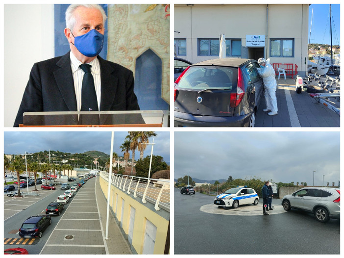 Imperia, caos tamponi, il Comune a supporto dell'Asl 1 sul molo Pastorelli. Scajola: "Da domani saremo presenti con il nostro personale per accelerare le operazioni"