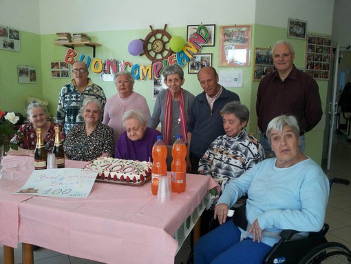 San Bartolomeo al Mare: festa alla RP Valverde per i cento anni della signora Bruna Novaro