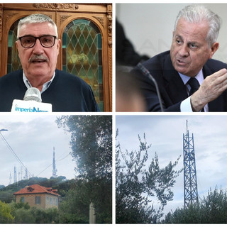 È 'guerra' social tra Scajola e Chiappori sulle antenne ai Pini del Rosso, il sindaco di Imperia non ci sta: "Imbarazzo per il suo linguaggio, mi auguro che il prossimo sia collaborativo"