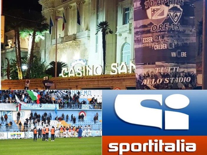 Sanremese calcio, il big-match contro il Varese sarà su Sportitalia: attesa l'ufficialità. Intanto il club tappezza la città con le locandine Sanremese calcio, il big-match contro il Varese sarà su Sportitalia: attesa l'ufficialità. Intanto il club tappezza la città con le locandine
