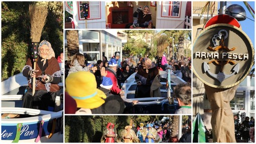 Arma di Taggia: due ali di folla con i bimbi in festa per salutare l'arrivo della "Befana vien dal mare", grande successo per l'edizione 2019 (FOTO) Arma di Taggia: due ali di folla con i bimbi in festa per salutare l'arrivo della "Befana vien dal mare", grande successo per l'edizione 2019 (FOTO)
