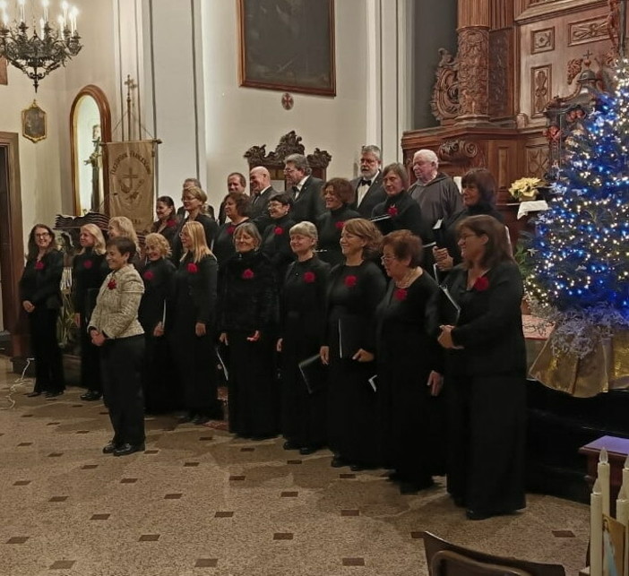Successo per i concerti natalizi del coro Nova Tempora a Sanremo e Bussana