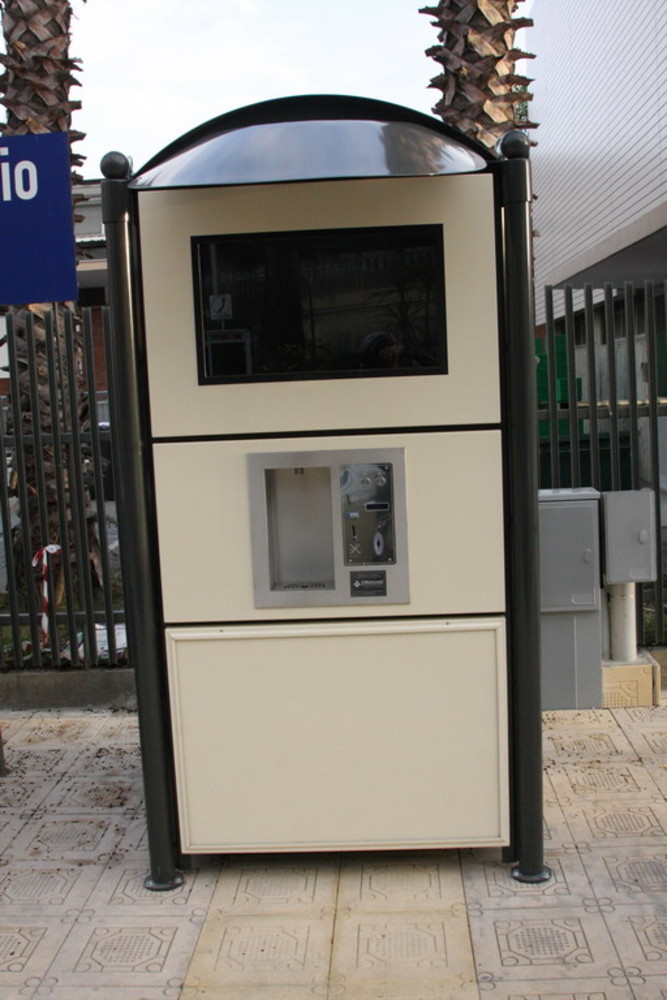 La casa dell'acqua installata alla Foce