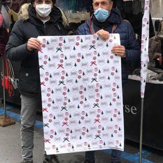 Sanremo: continua con successo la campagna solidale di FdI 'Compra italiano, compra locale' (foto)