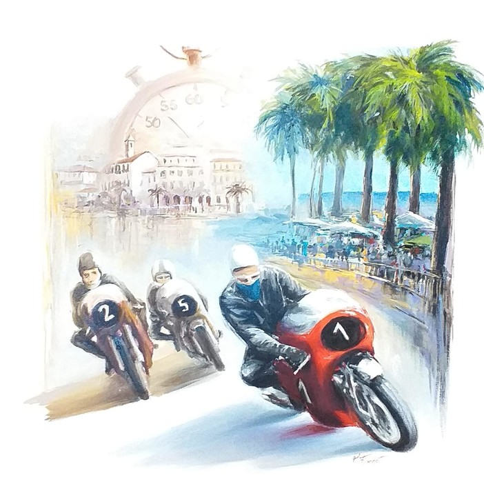 Ospedaletti, sabato premiazione del secondo concorso di pittura (Foto)