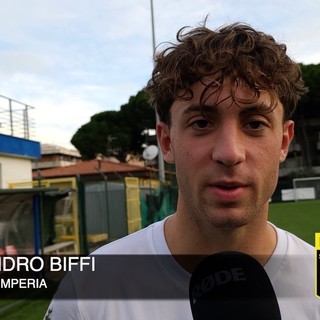 Imperia calcio, continua la crescita di Alessandro Biffi: "Sto imparando davvero tanto, anche grazie ai consigli di papà" (VIDEO)