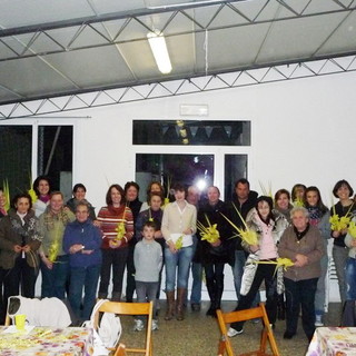 Bordighera: concluso con successo il corso di intreccio dei parmureli