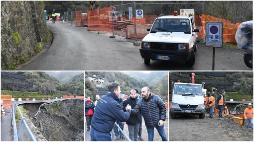 Rocchetta Nervina: sopralluogo dell'Assessore Giampedrone, il cronoprogramma conferma "Apertura all'Epifania" Rocchetta Nervina: sopralluogo dell'Assessore Giampedrone, il cronoprogramma conferma "Apertura all'Epifania"