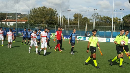 Calcio, Eccellenza. Imperia, tre punti pesanti contro la Genova Calcio: decide il giovane Pellegrino