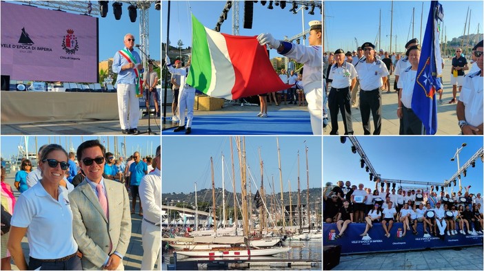 Vele ammainate sul 24° raduno, gli yacht d'epoca salutano Imperia (foto e video) Vele ammainate sul 24° raduno, gli yacht d'epoca salutano Imperia (foto e video)