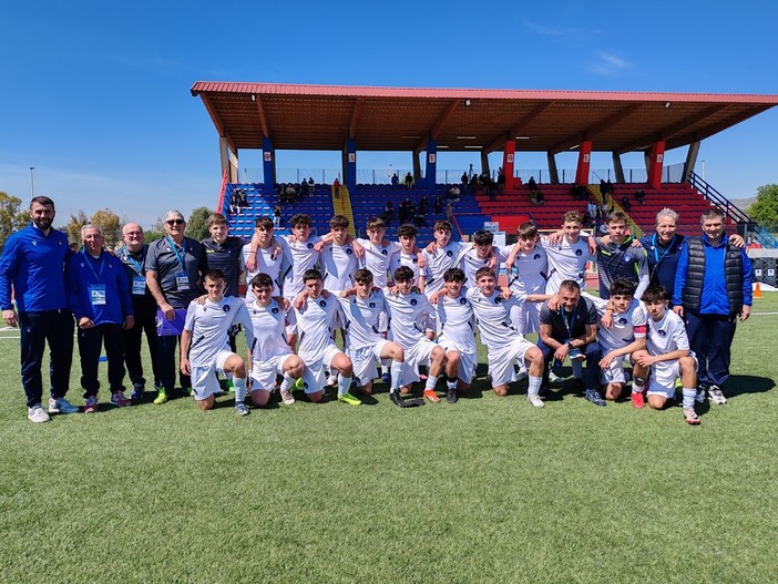 Torneo delle Regioni, Under 15. Liguria show contro la Puglia, doppietta per il sanremese De Col nel 4-0 di Avola
